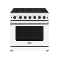 Thor 36 Inch Professional Gas Range in White