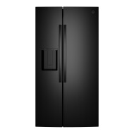 GE® 23.6 Cu. Ft. Counter-Depth Side-By-Side Refrigerator with Extra Tall Dispenser and In-Door Icemaker