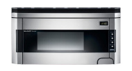 Sharp Appliances 1.5 cu. ft. 1000W Sharp Stainless Steel Over-the-Range Carousel Microwave Oven