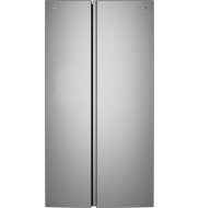 GE Profile™ ENERGY STAR® 24.1 Cu. Ft. Counter-Depth Side-By-Side Refrigerator with Dual-Dispense AutoFill Pitcher and CustomSize™ Ice