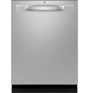 GE GE® ENERGY STAR® Fingerprint Resistant Top Control with Stainless Steel Interior Dishwasher with Sanitize Cycle