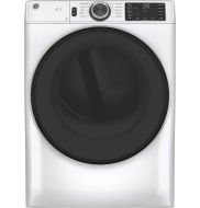 GE GE® ENERGY STAR® 7.8 cu. ft. Capacity Smart Front Load Gas Dryer with Sanitize Cycle