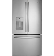 GE GE® ENERGY STAR® 20.6 Cu. Ft. Fingerprint Resistant Counter-Depth French-Door Refrigerator