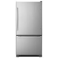 Amana 33-inch Wide Bottom-Freezer Refrigerator with EasyFreezer™ Pull-Out Drawer - 22 cu. ft. Capacity
