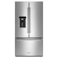 KitchenAid 23.8 cu. ft. 36" Counter-Depth French Door Platinum Interior Refrigerator with PrintShield™ Finish