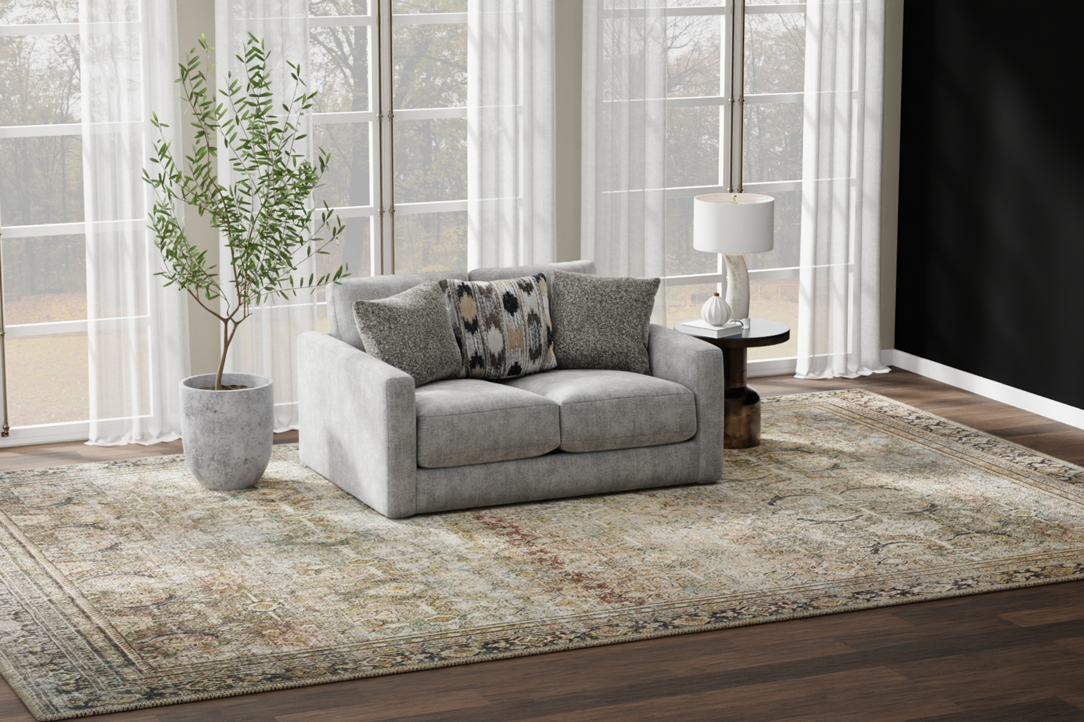 Jackson Furniture Loveseats Living Room 212502 2350-28/2971-28