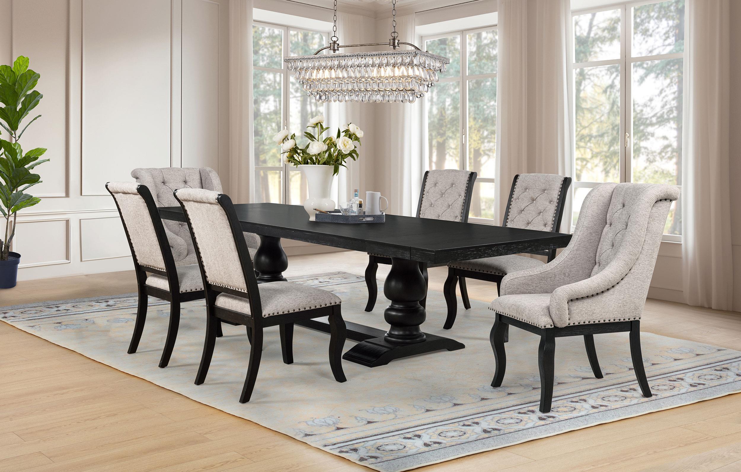 Coaster Table & Chair Sets Dining Room & Kitchen 121231-S8 | Reese