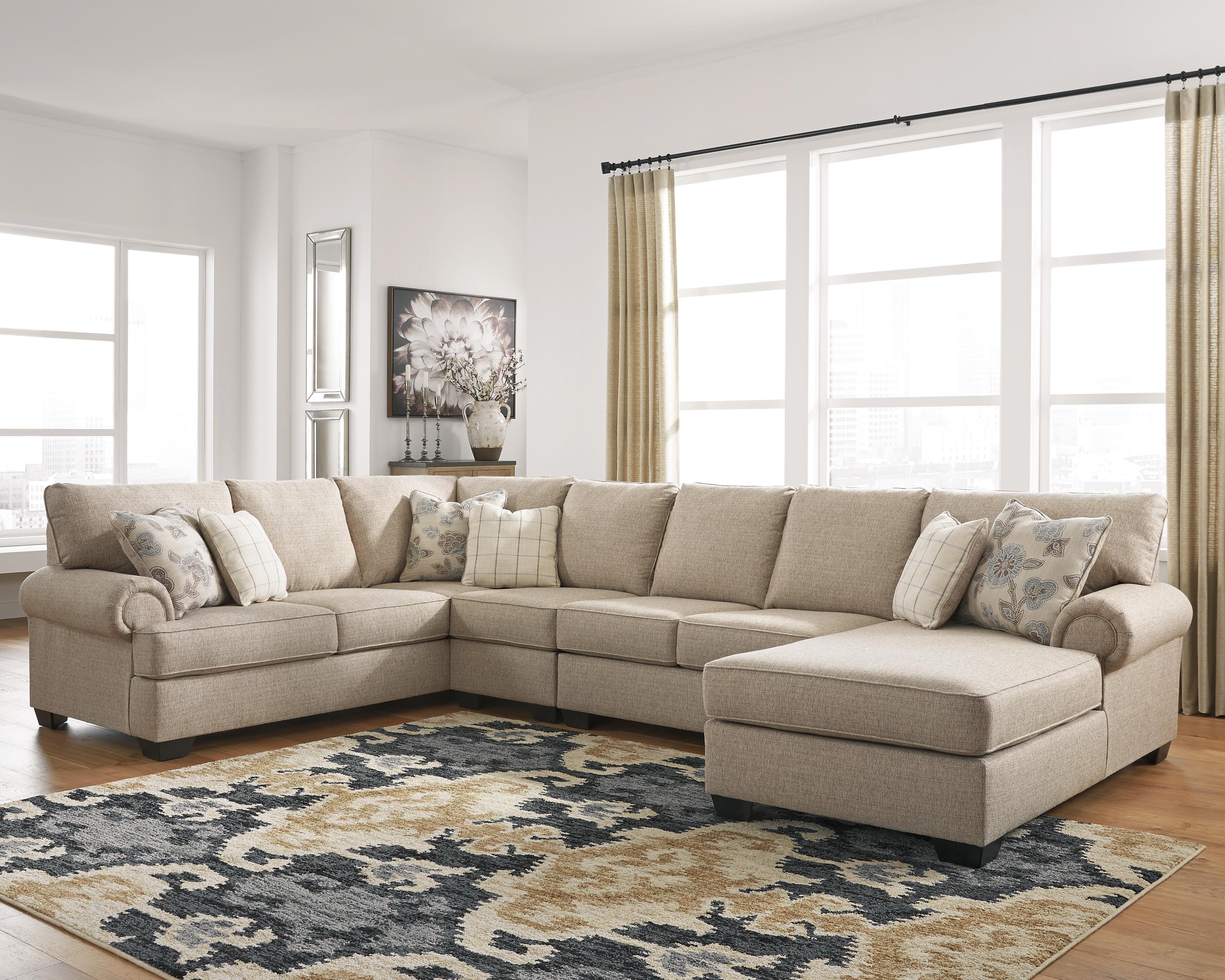 Ashley - APK-81202-R4 - Baceno 4-Piece Sectional with Chaise-APK