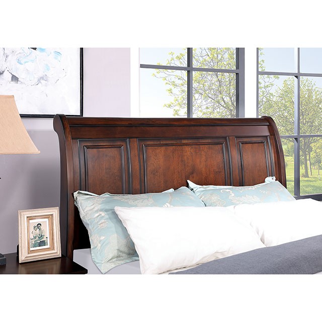 Furniture of America Wells Panel Bed - Thumbnail 5