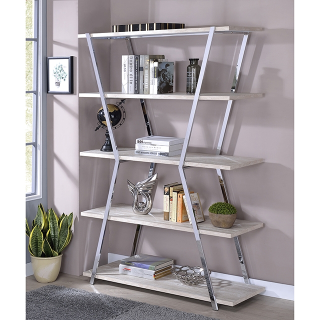Furniture of America Bookcases Living Room CM-AC535CRM | The