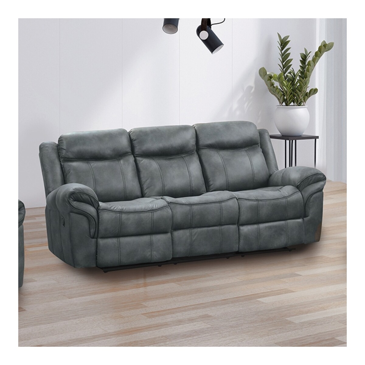 【新品同様】ambient lounge High ウルフグレー（Sサイズ） Furniture of America Reclining Sofas Living Room NX6001DG-SF | The