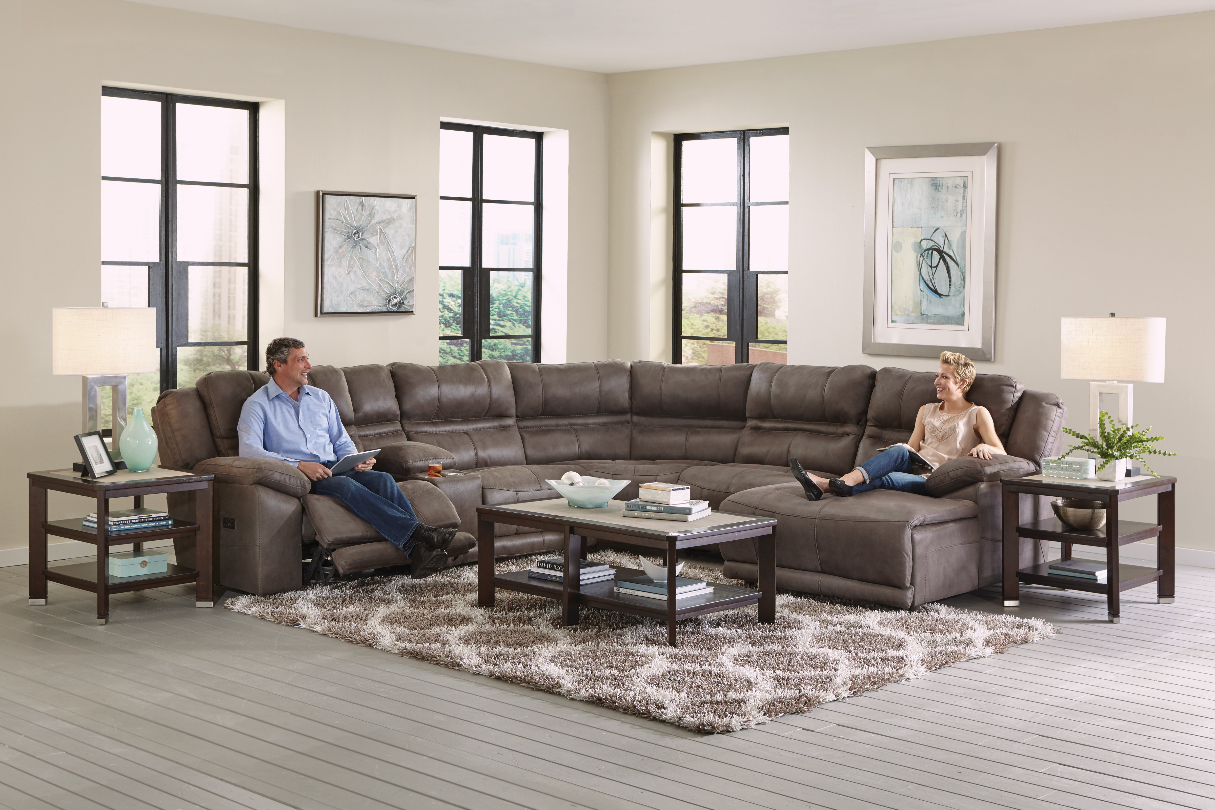 Catnapper Braxton Modular Sectional Wedge