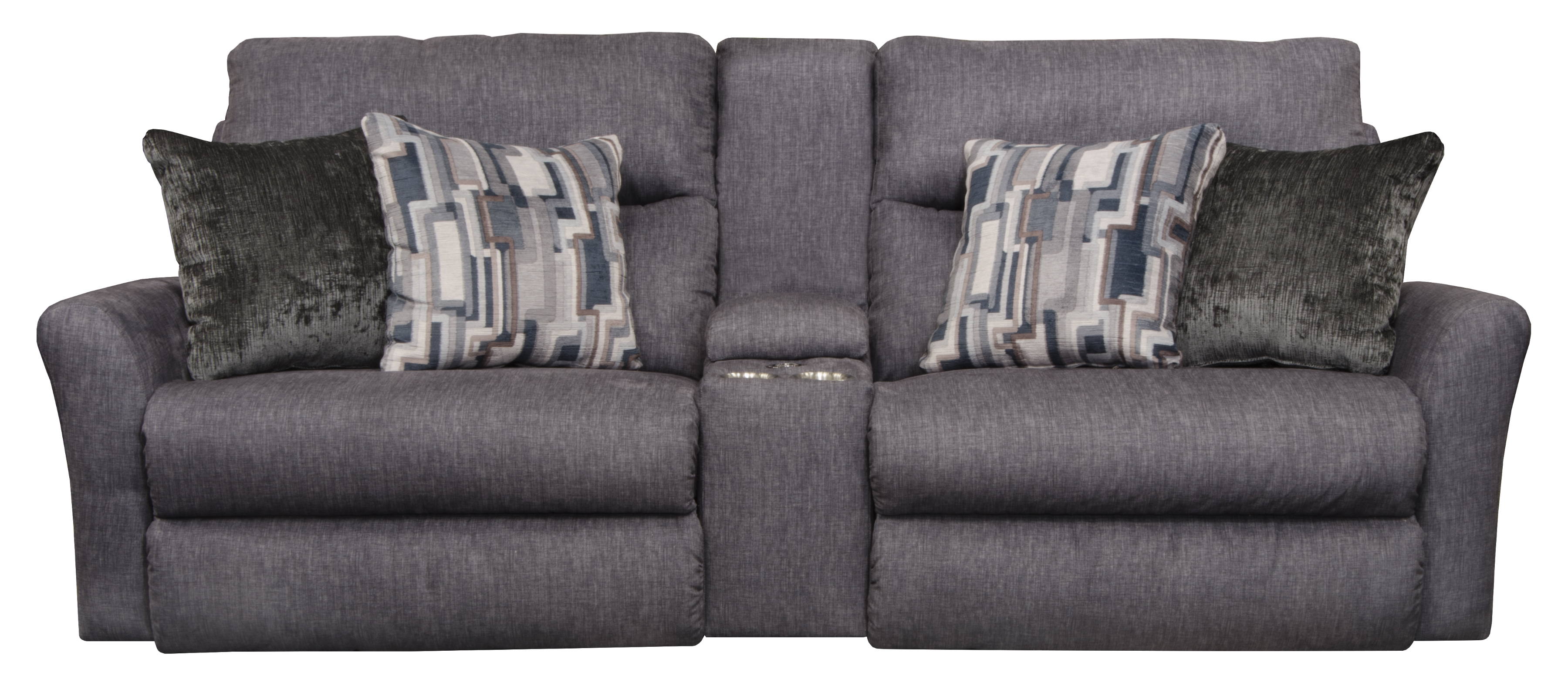 Catnapper Paloma Voice Pwr Headrest W/Lumbar Pwr Lay Flat Recl Con Sofa (95")