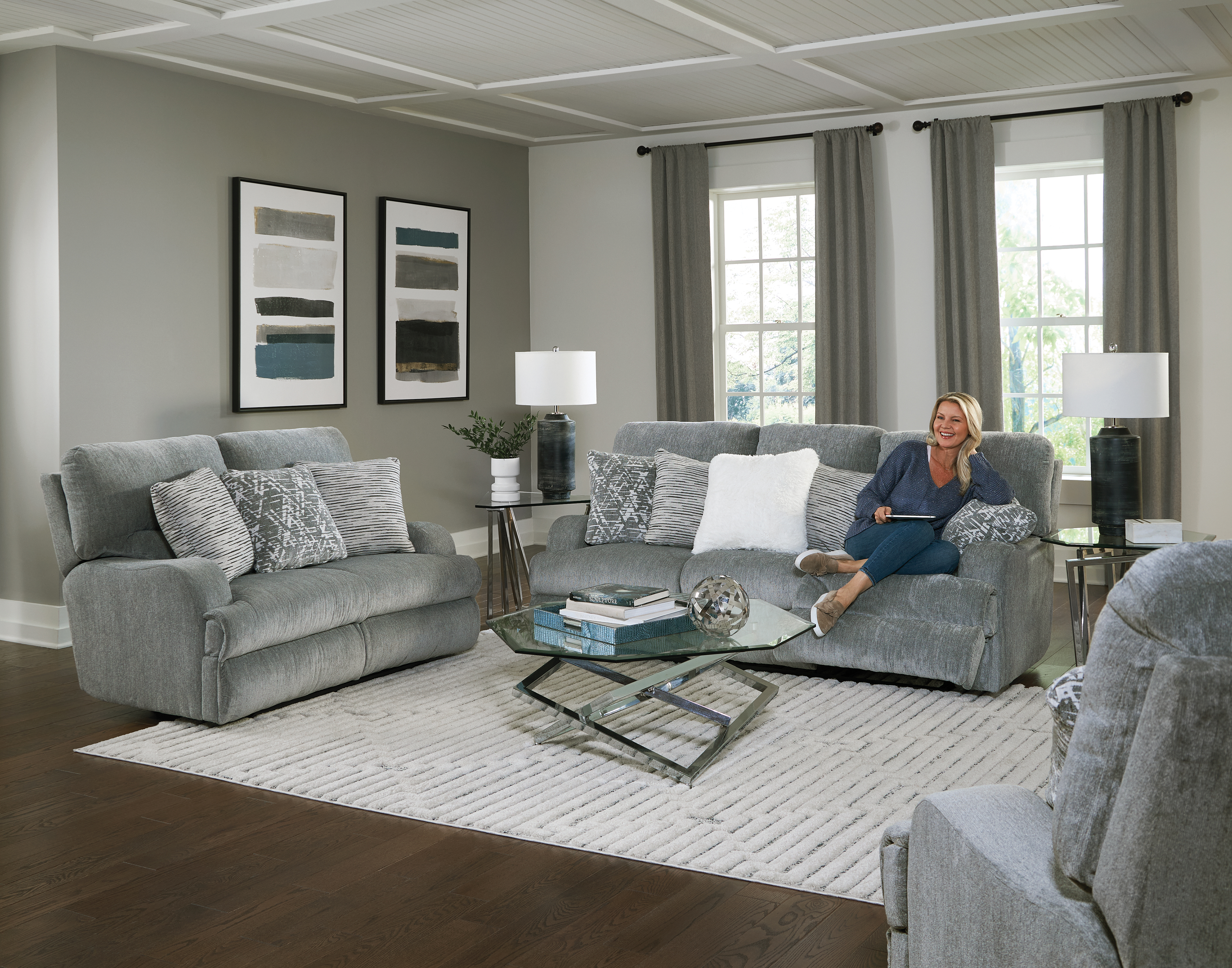 Catnapper Zane POWER Reclining Loveseat