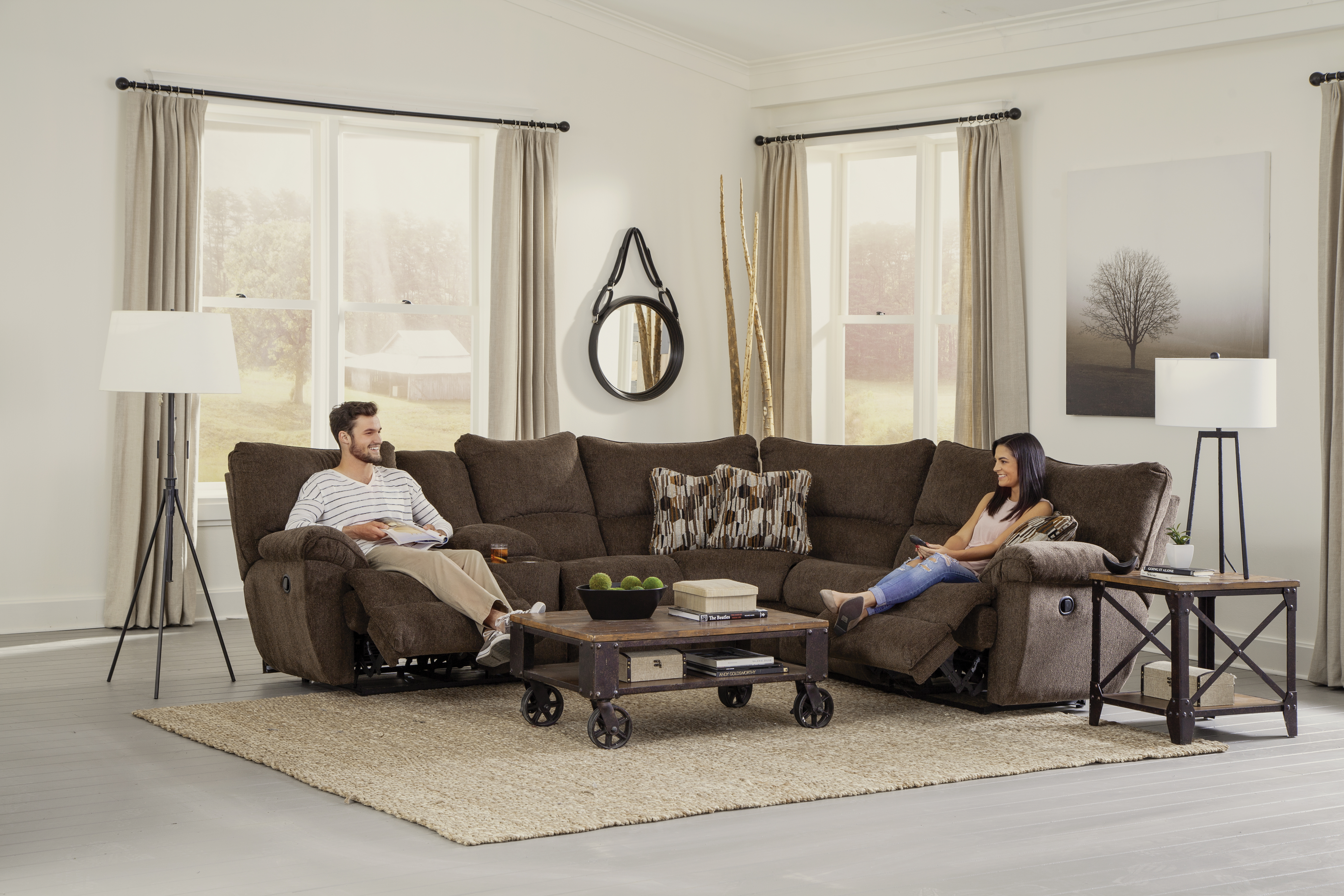 Catnapper Elliott Power Lay Flat Reclining RSF