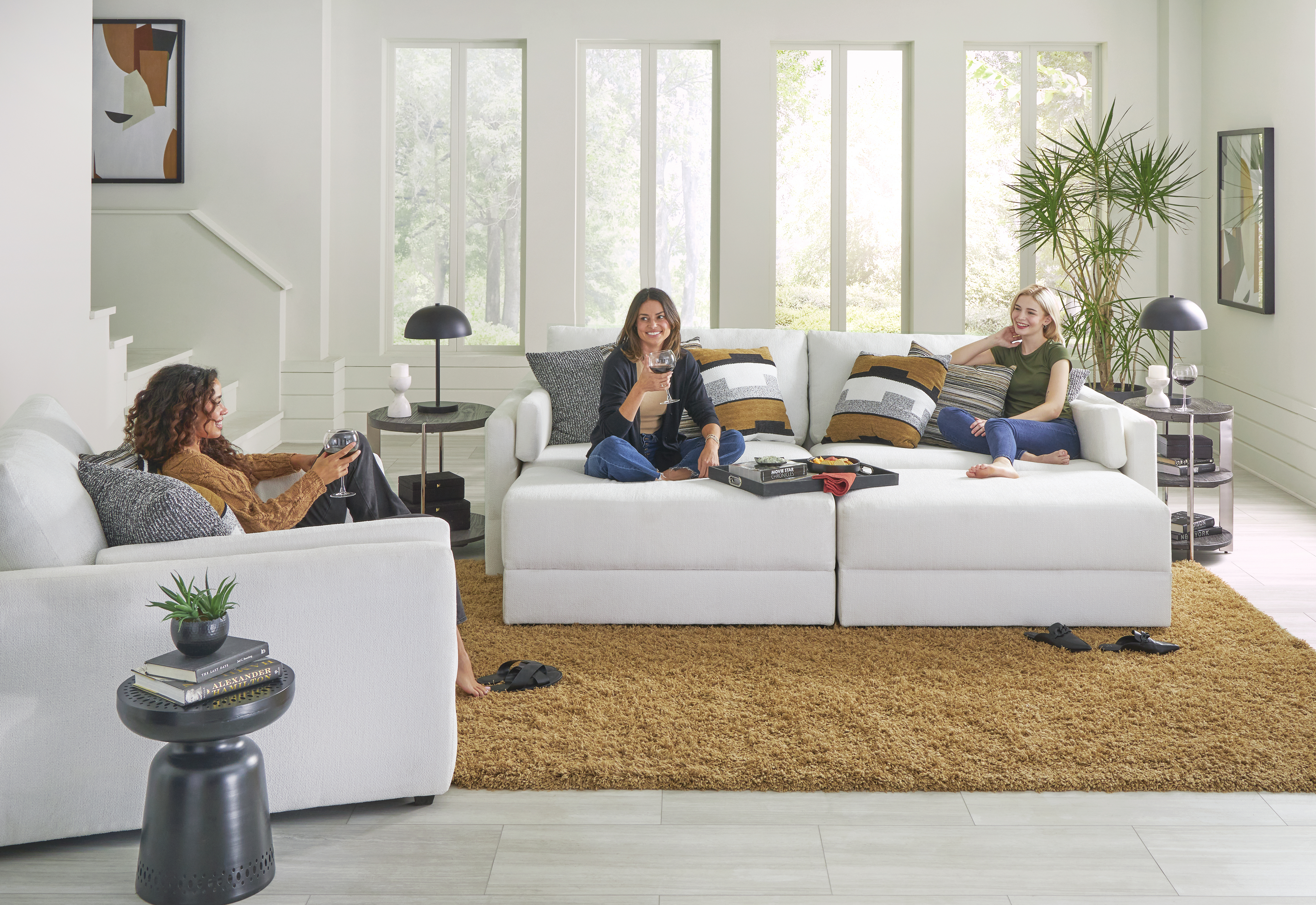 Jackson Furniture Trevor Storage Ottoman