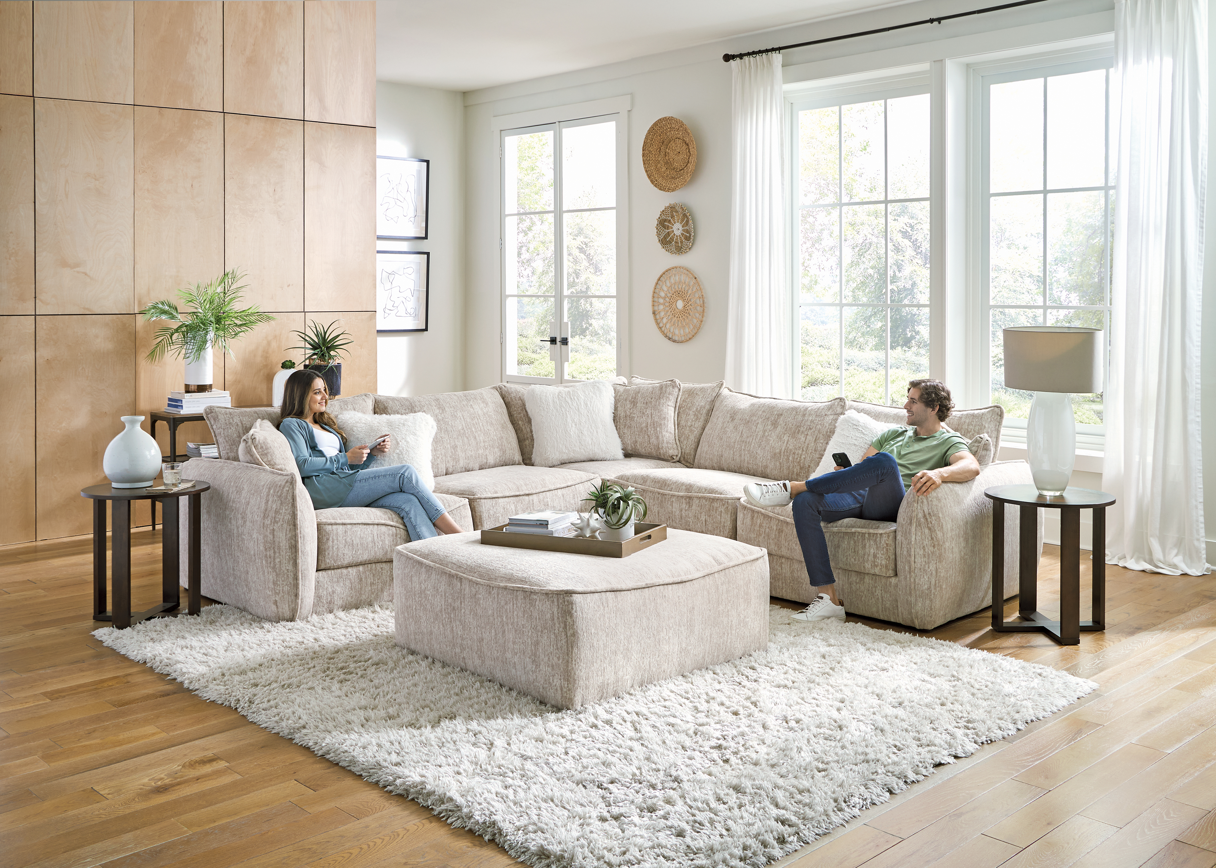 Jackson Furniture Bucktown Cocktail Ottoman