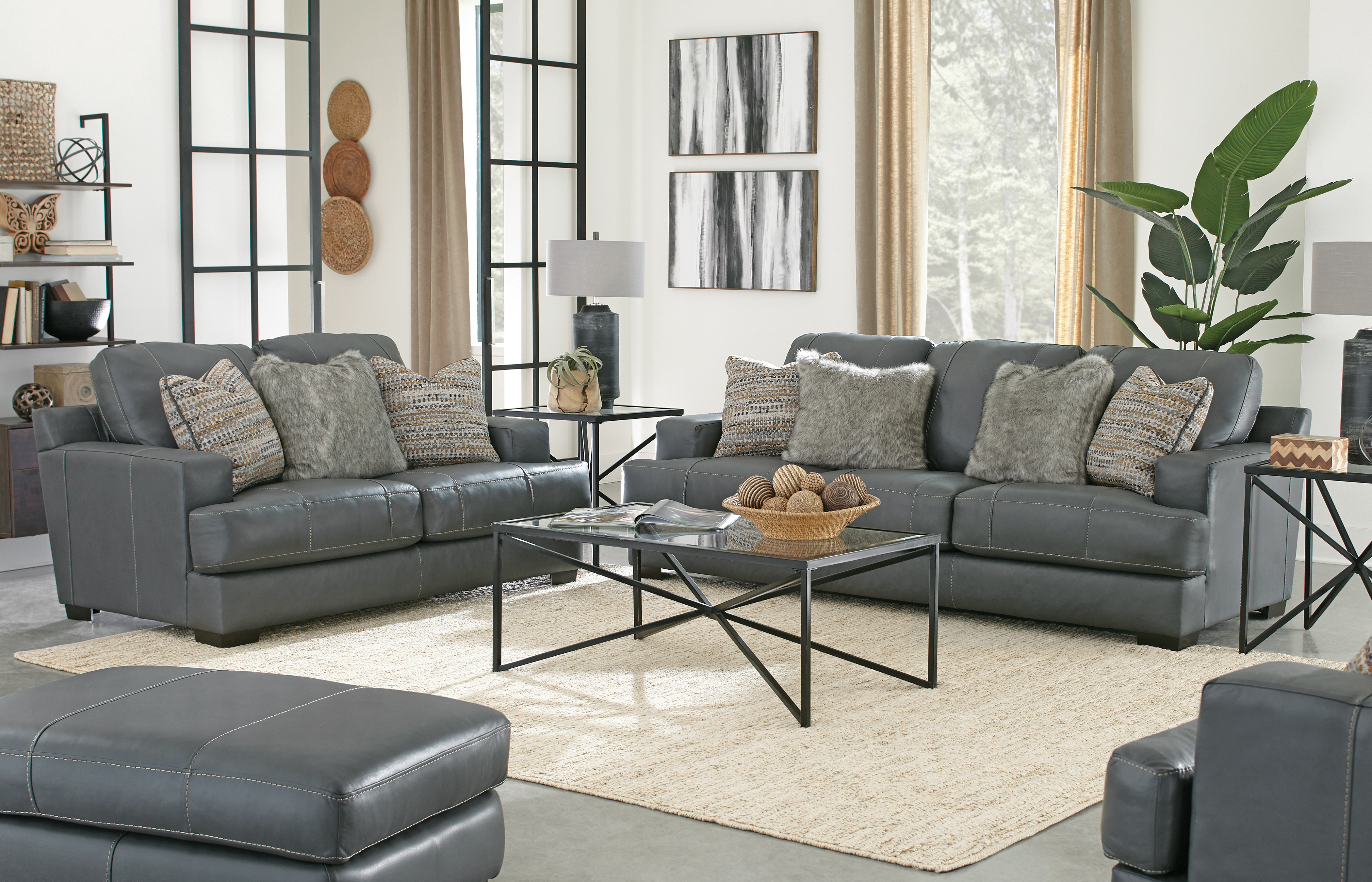 Jackson Furniture Loveseats Living Room 450702 1273-89/3073-89