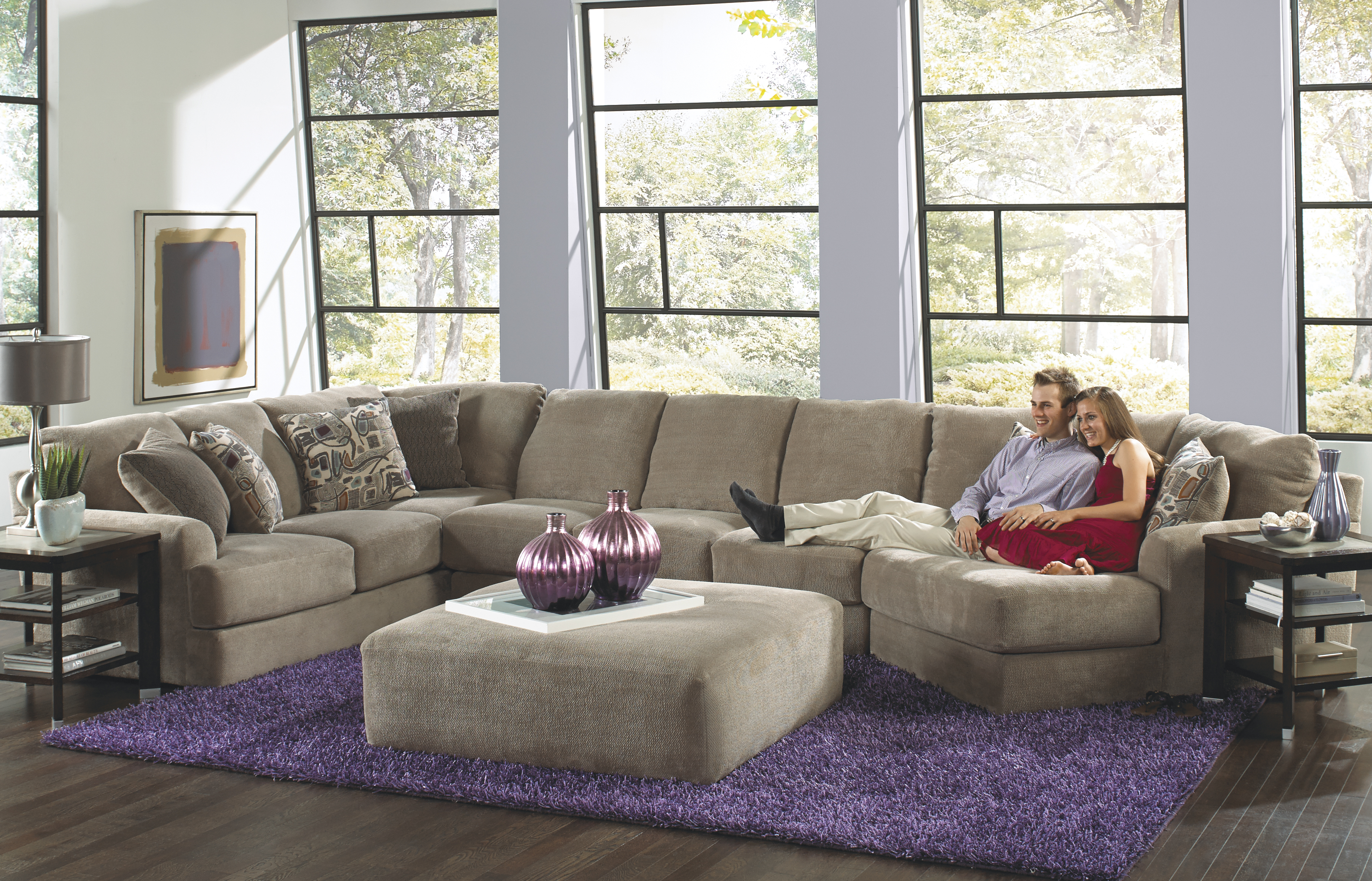 Jackson Furniture Malibu Armless Sofa