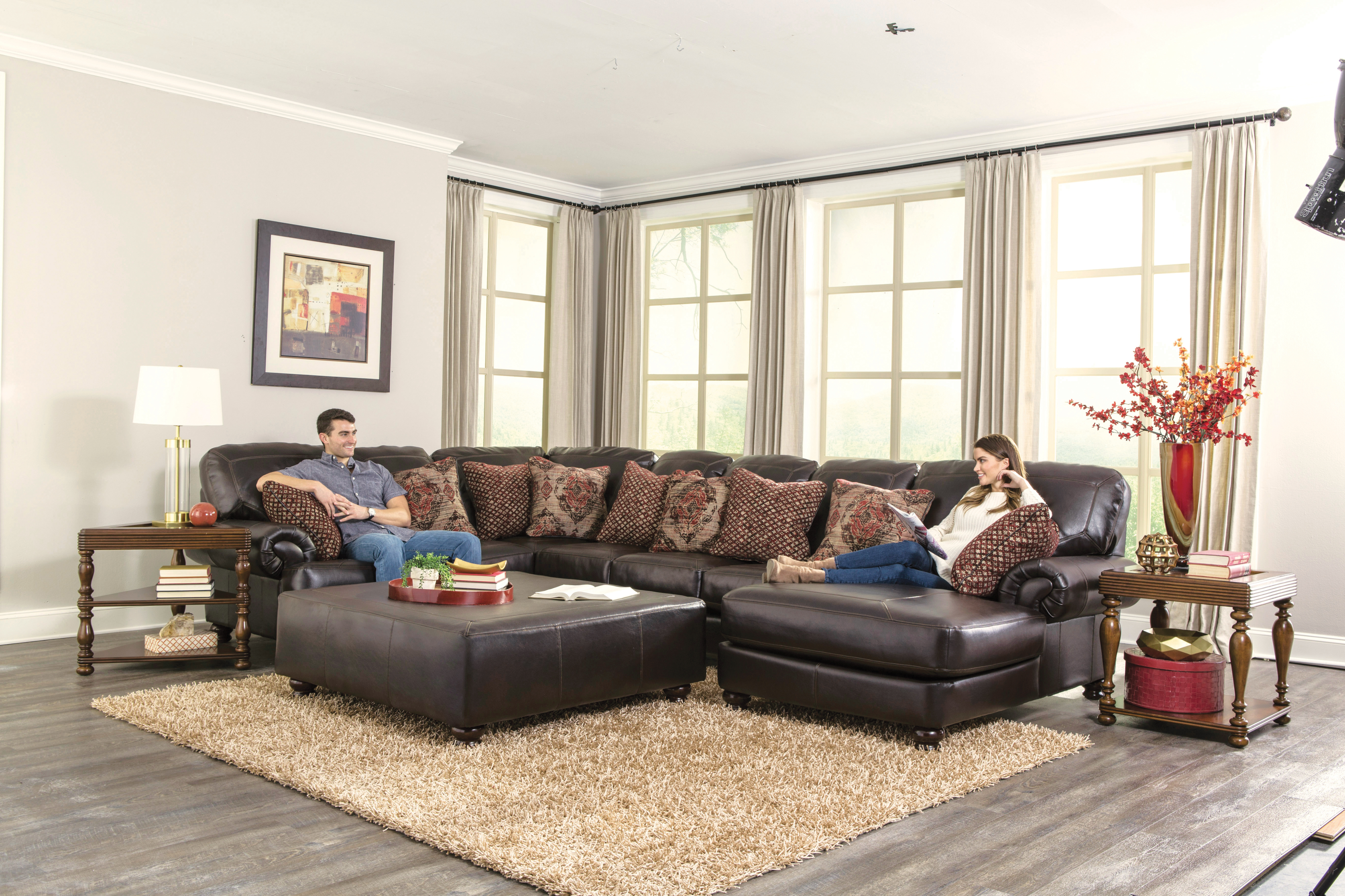 Jackson Furniture Southport Sectional Cocktail Ottoman 40"