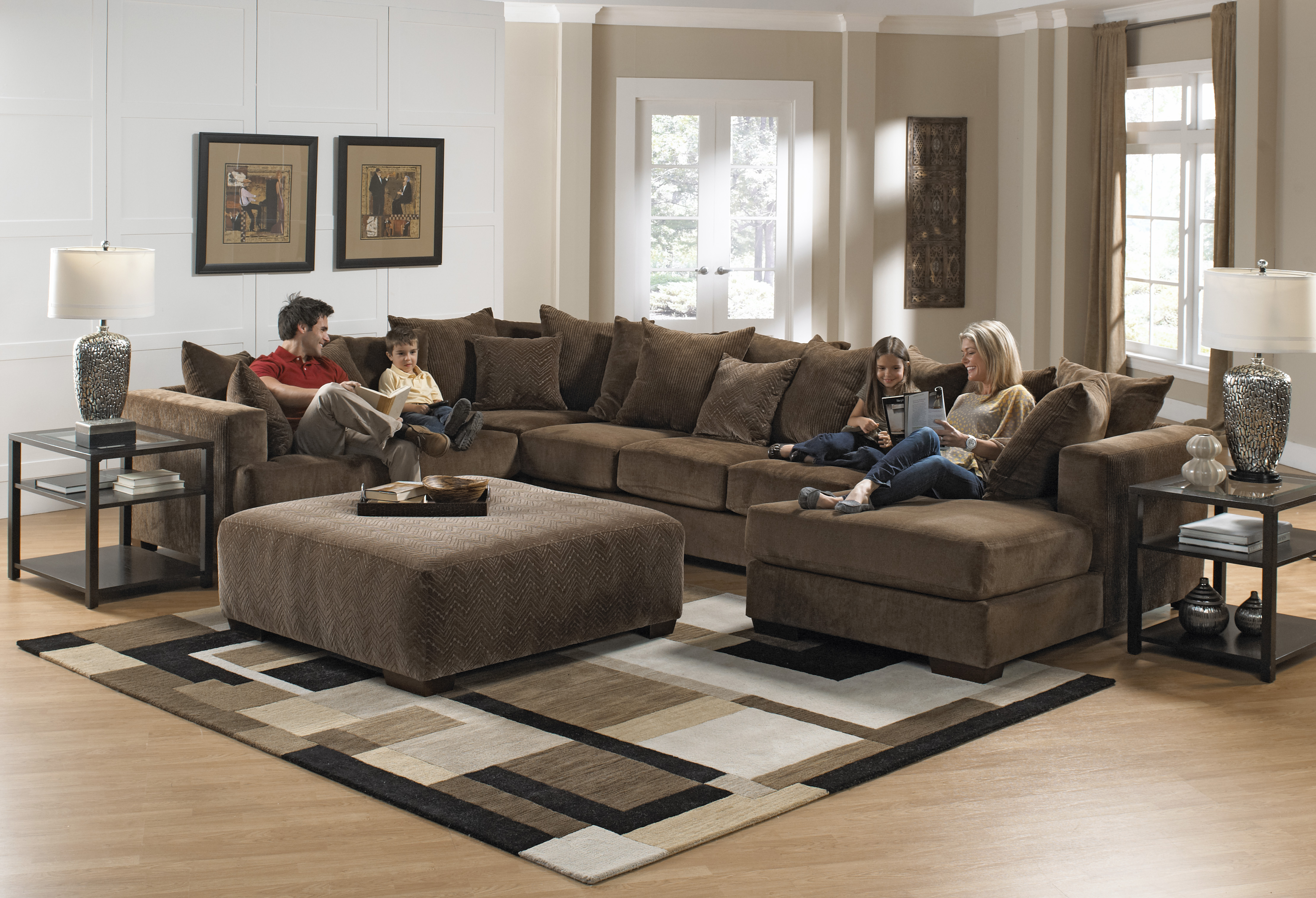 Jackson Furniture Ferguson Cocktail Ottoman