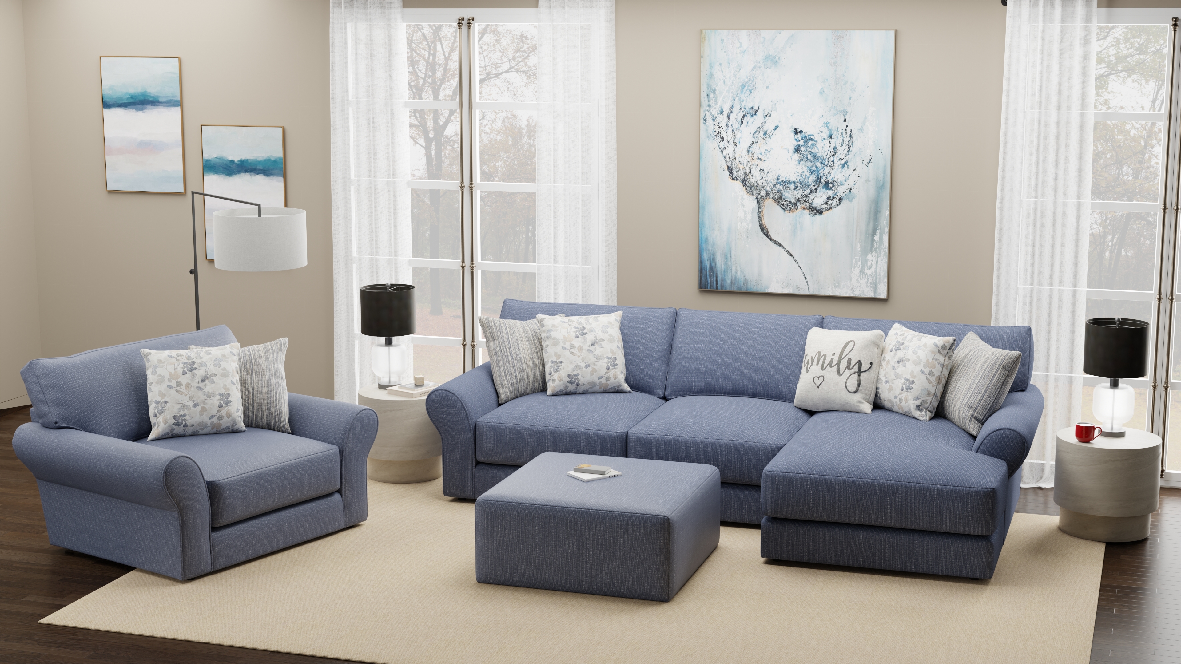 Jackson Furniture Cape May LSF Sofa