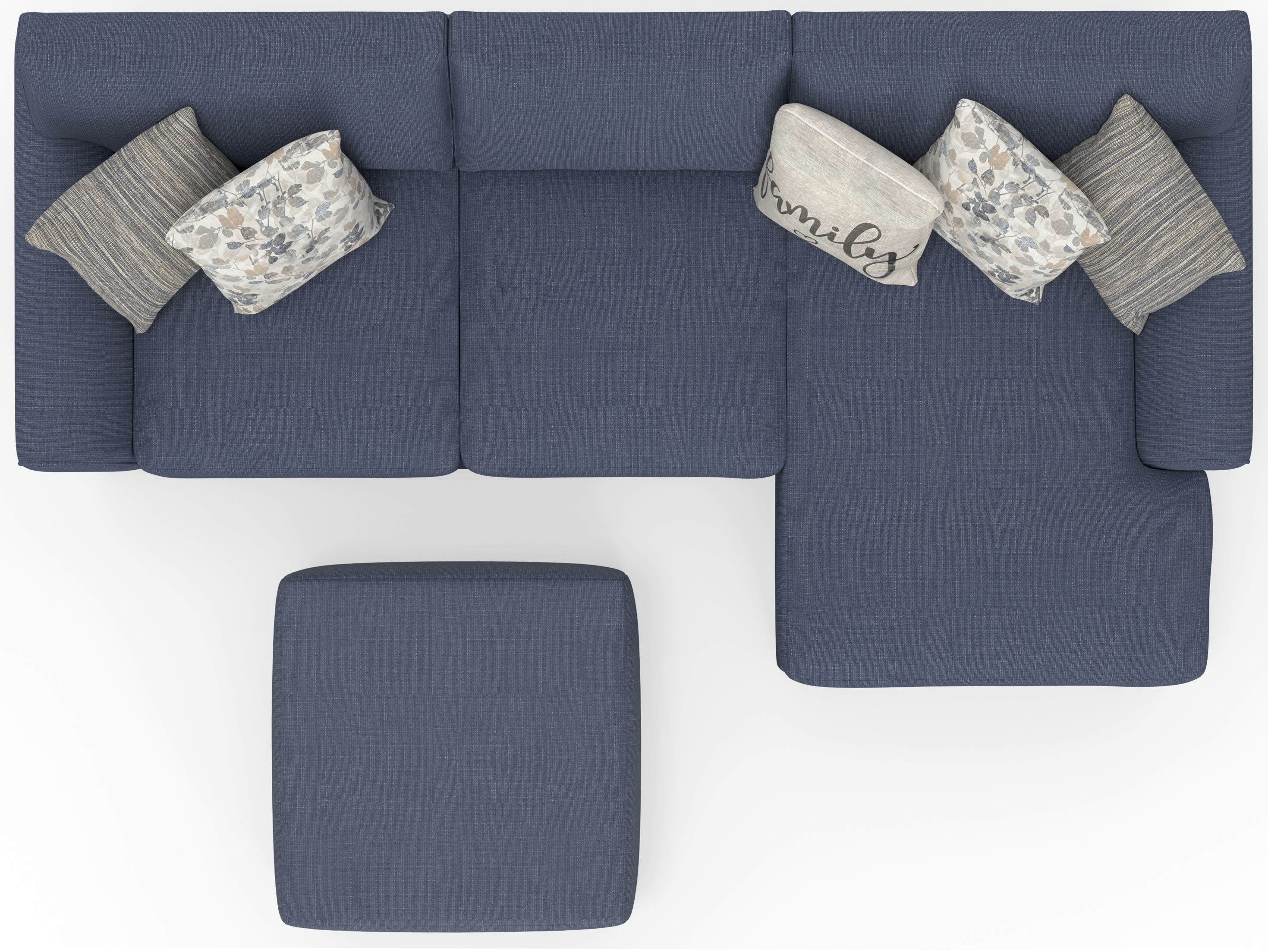 Model: 405263 1877-23/2453-43 | Jackson Furniture Cape May LSF Sofa