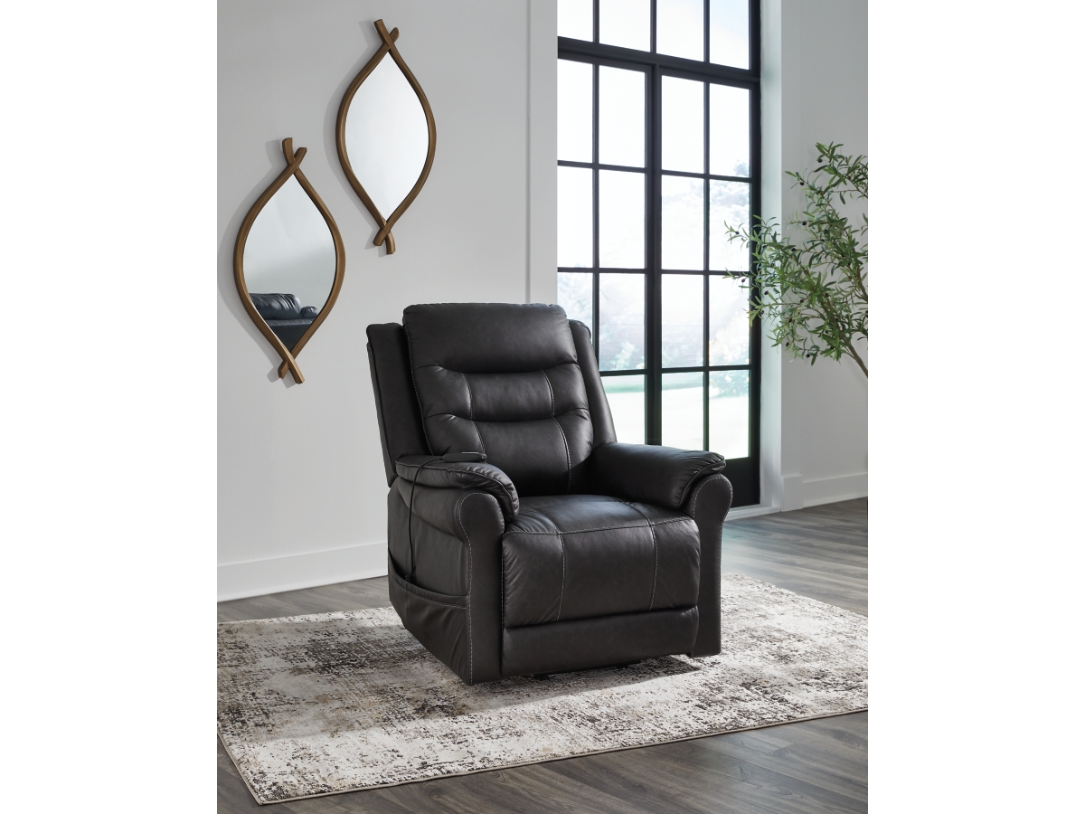 Signature Design by Ashley Oatman Power Lift Recliner