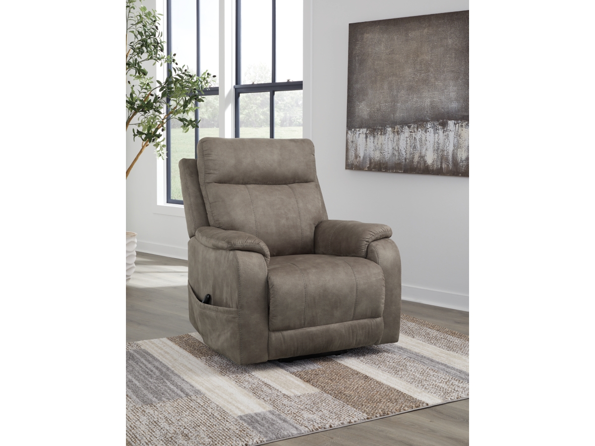 Signature Design by Ashley Crestmeade Power Lift Recliner