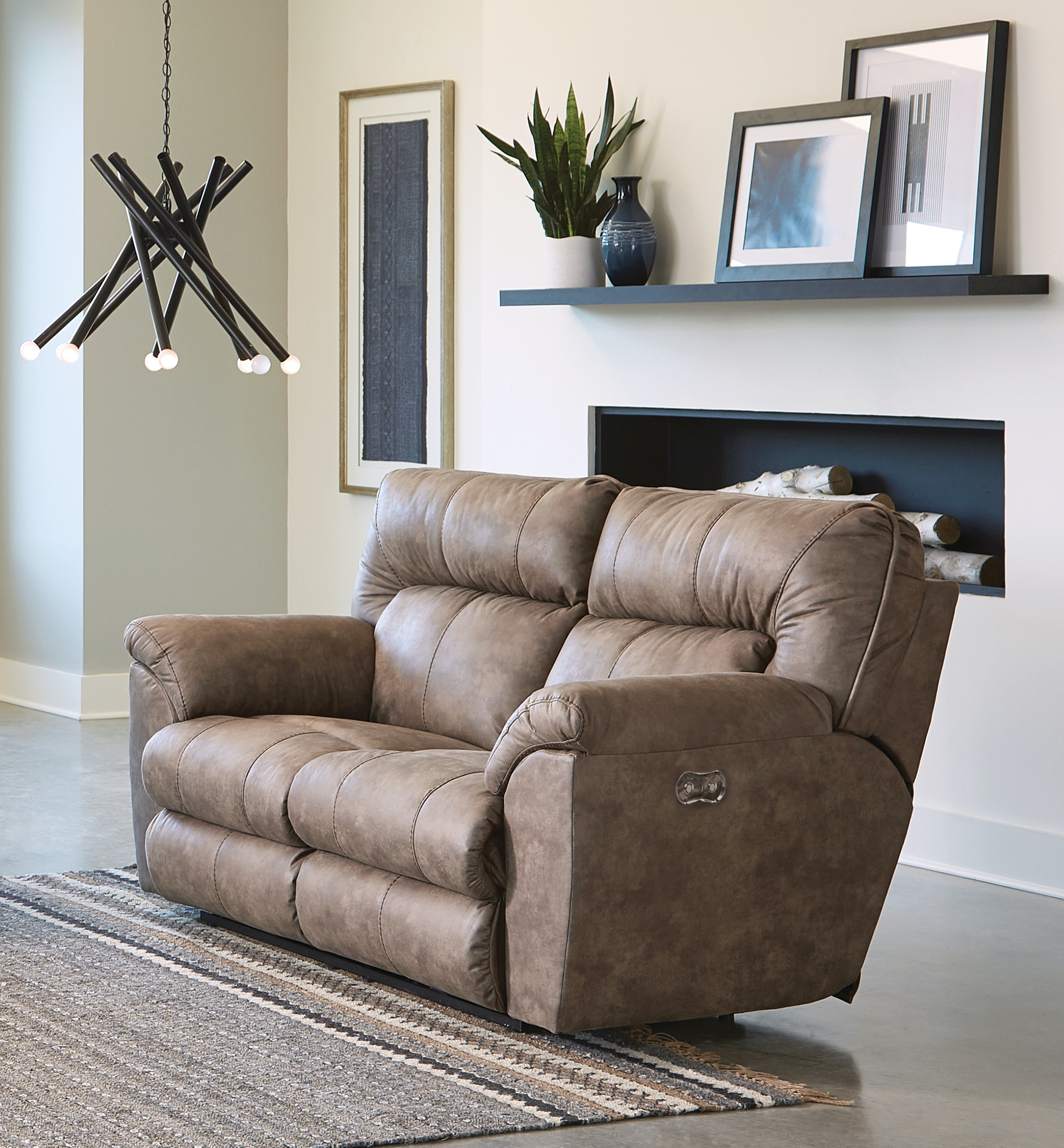 Model: 62652 1429-49 | Catnapper Hollins Power Reclining Loveseat