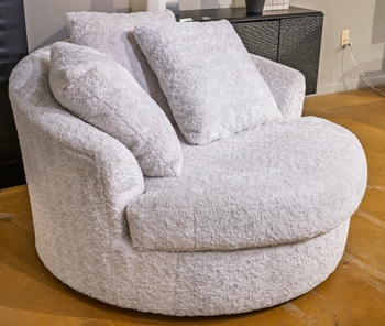 Signature Design by Ashley PC5910621 Cuddle Plush Oversized Swivel Accent Chair Charlotte Appliance in Rochester NY