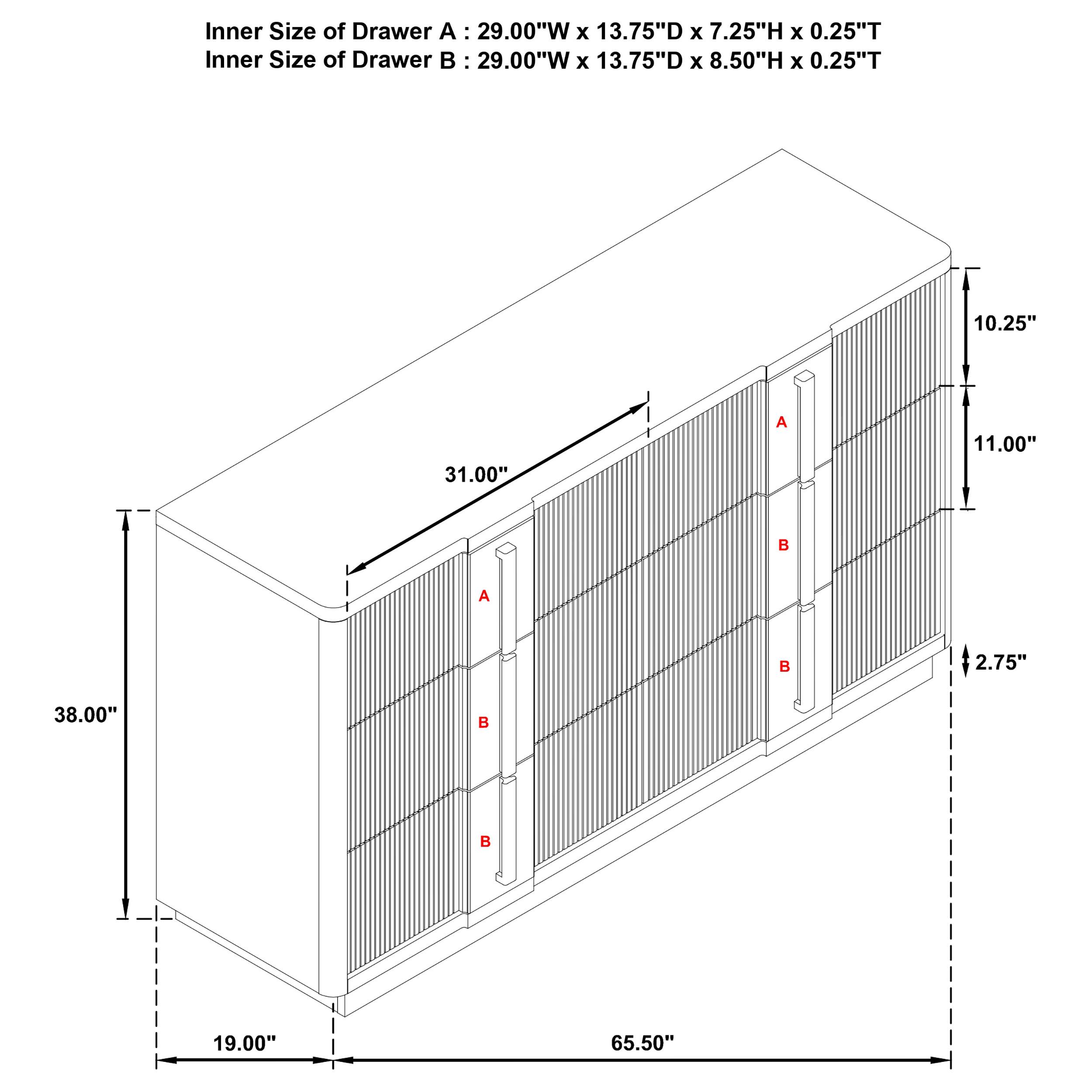 Coaster Dressers Bedroom 224903 | Reese Warehouse