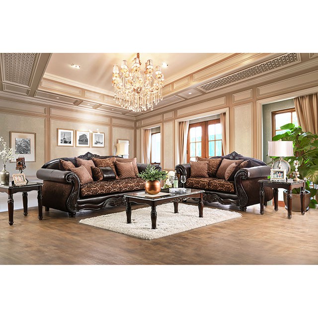 Furniture of America Elpis Love Seat