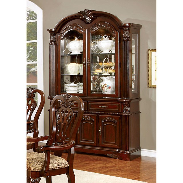 Furniture of America Elana Hutch & Buffet