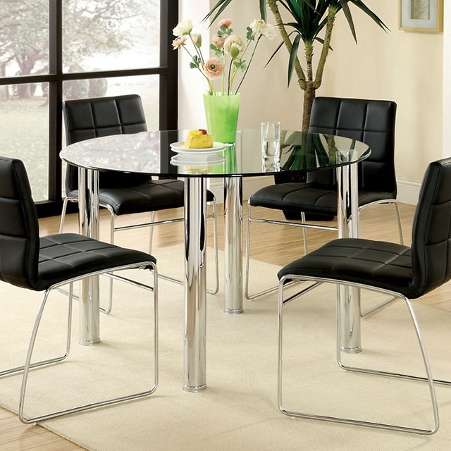 Furniture of America Kona Round Dining Table