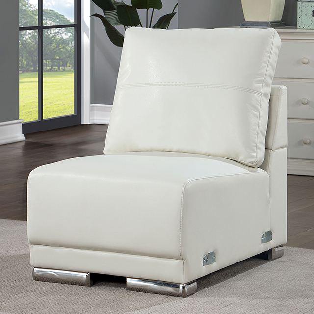 Furniture of America Althea Armless Chair