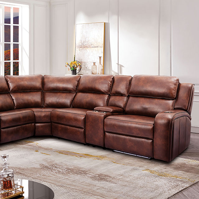 Furniture of America Callie Power Sectional