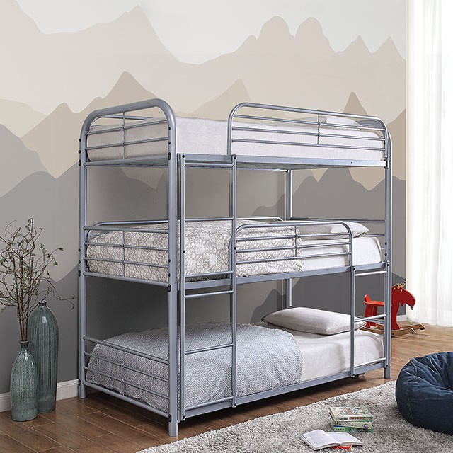Furniture of America Opal Twin/Twin/Twin Bunk Bed
