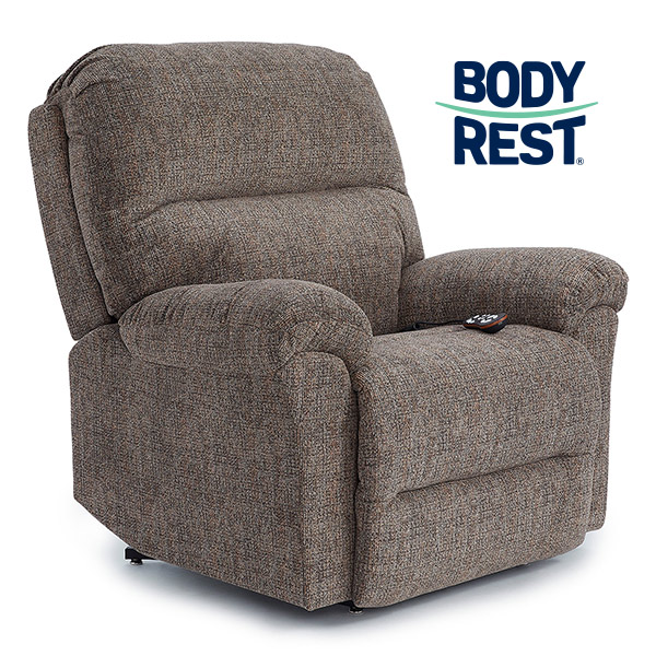 Best Home Furnishings Badge Power Head Tilt Zero Gravity Recliner