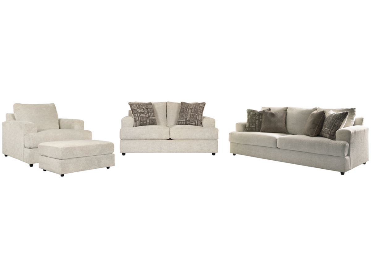 Ashley Soletren Sofa, Loveseat, Chair and Ottoman