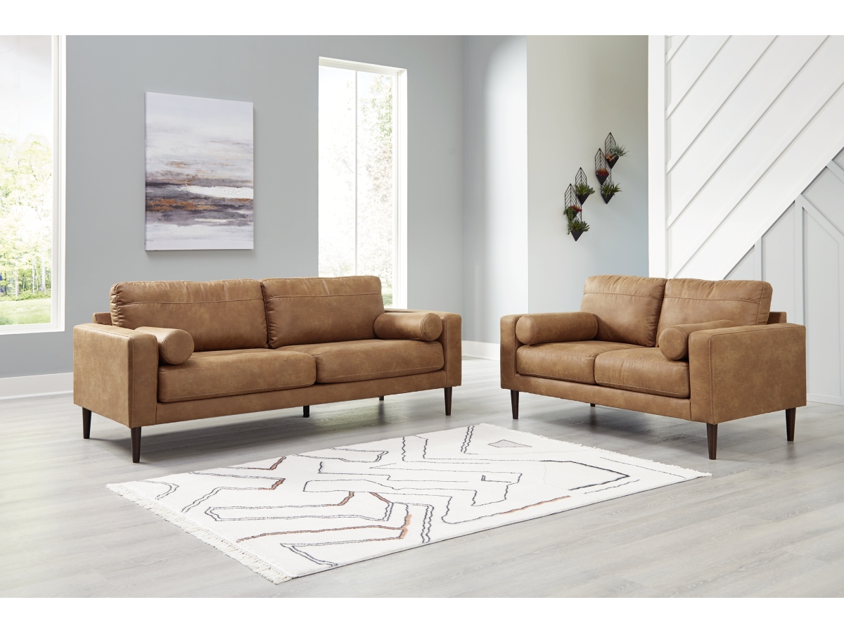 Ashley Telora Sofa and Loveseat