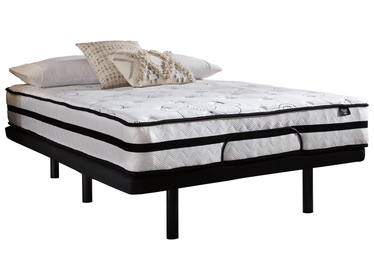 Ashley Chime 10 Inch Hybrid King Mattress with Adjustable Base - King