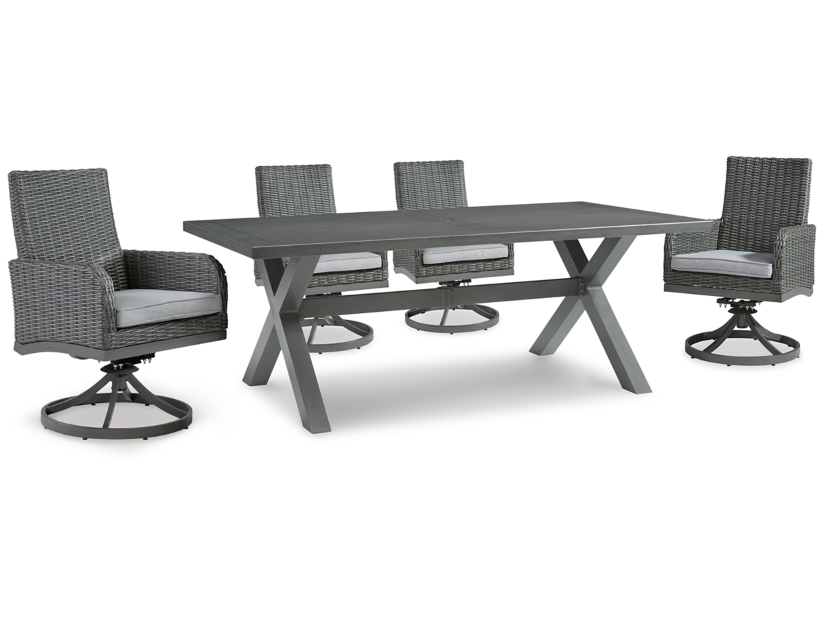 Ashley Elite Park Outdoor Dining Table and 4 Chairs