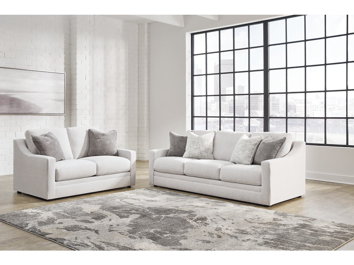 Ashley Maitelynn Sofa and Loveseat