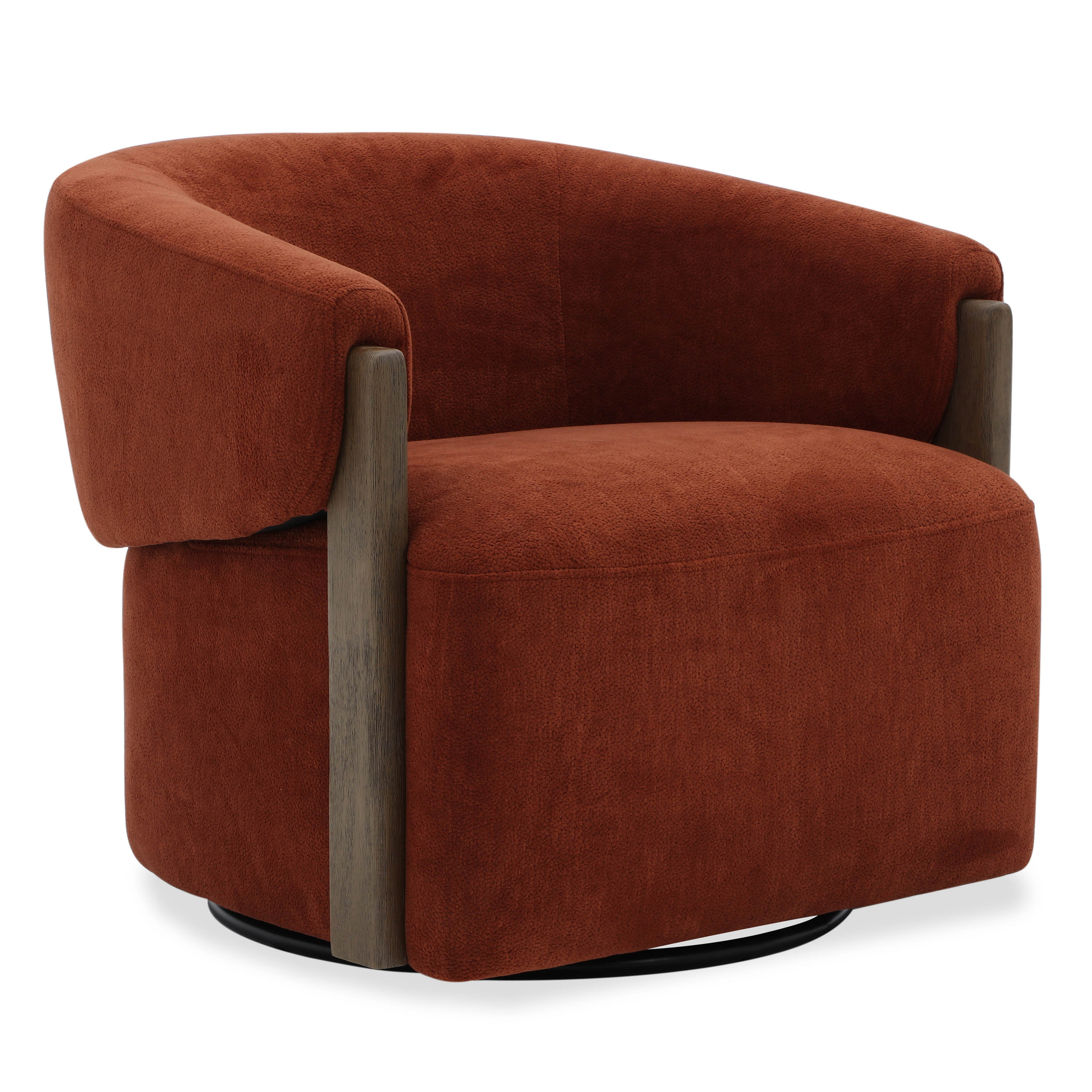 Parker House Finley - Island Rust Swivel Accent Chair