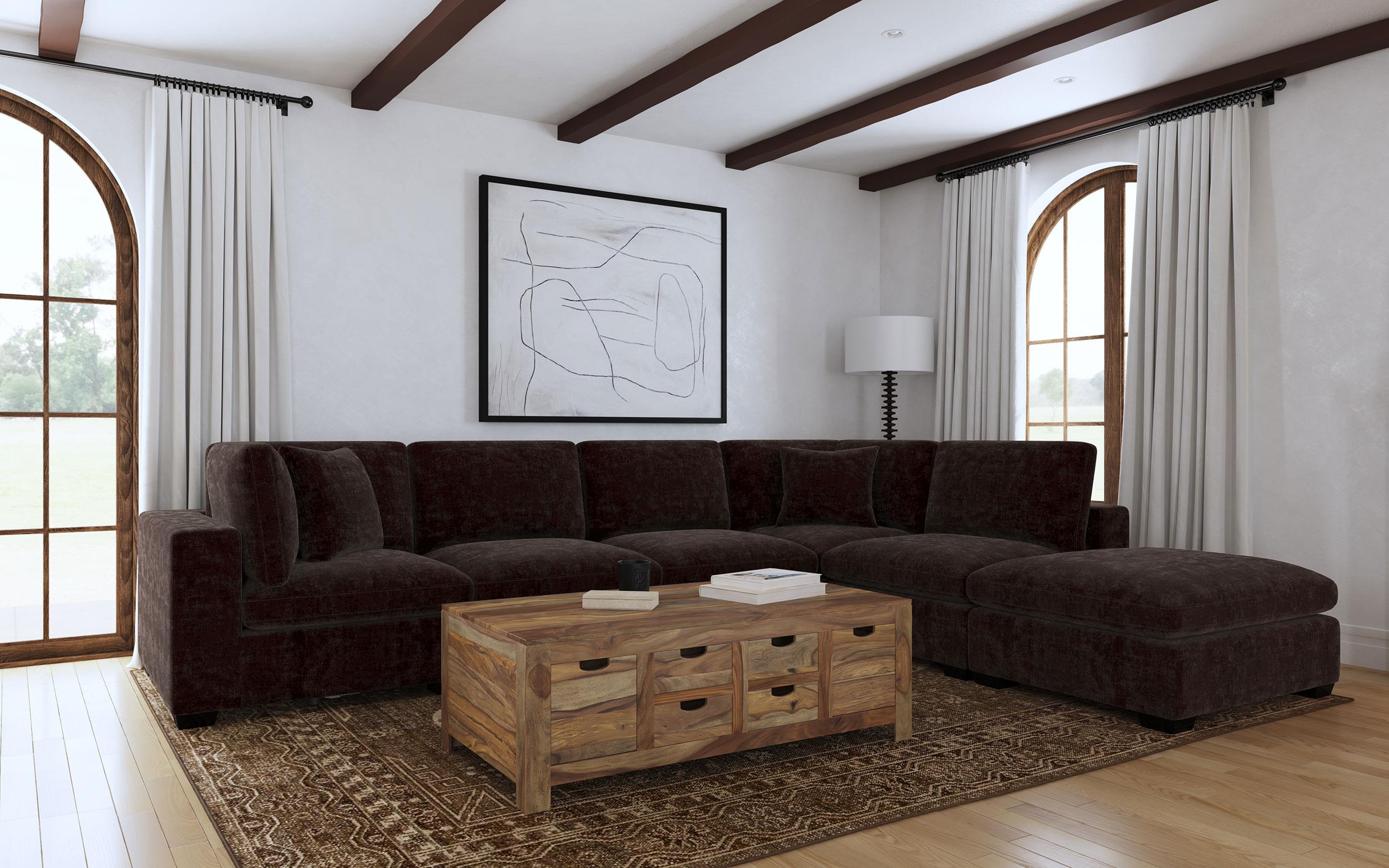 Coaster - 551461-SET - Lakeview 6-piece Upholstered Modular