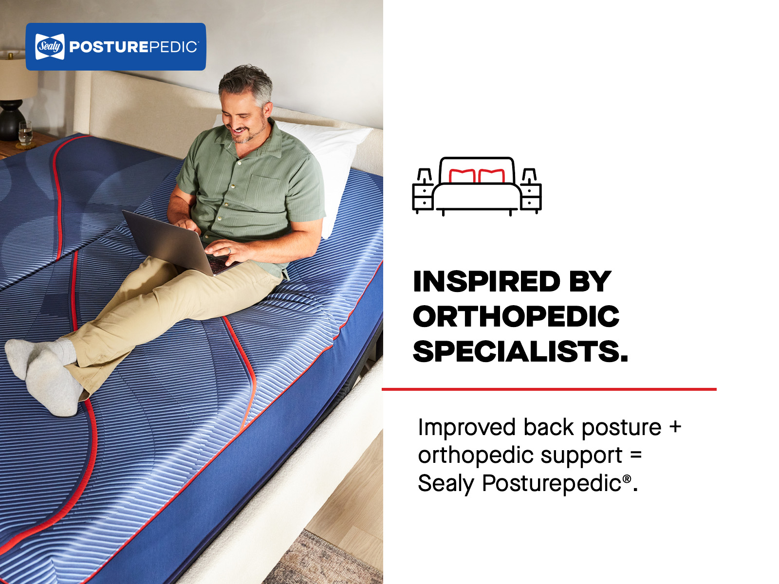 Model: 53204561 | Sealy Posturepedic Albany II Medium King