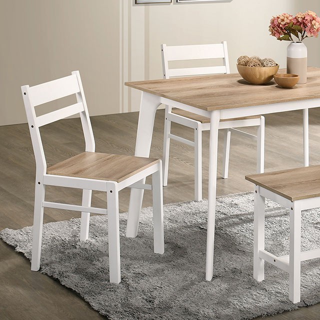 Furniture of America Debbie 5 Pc. Dining Table Set