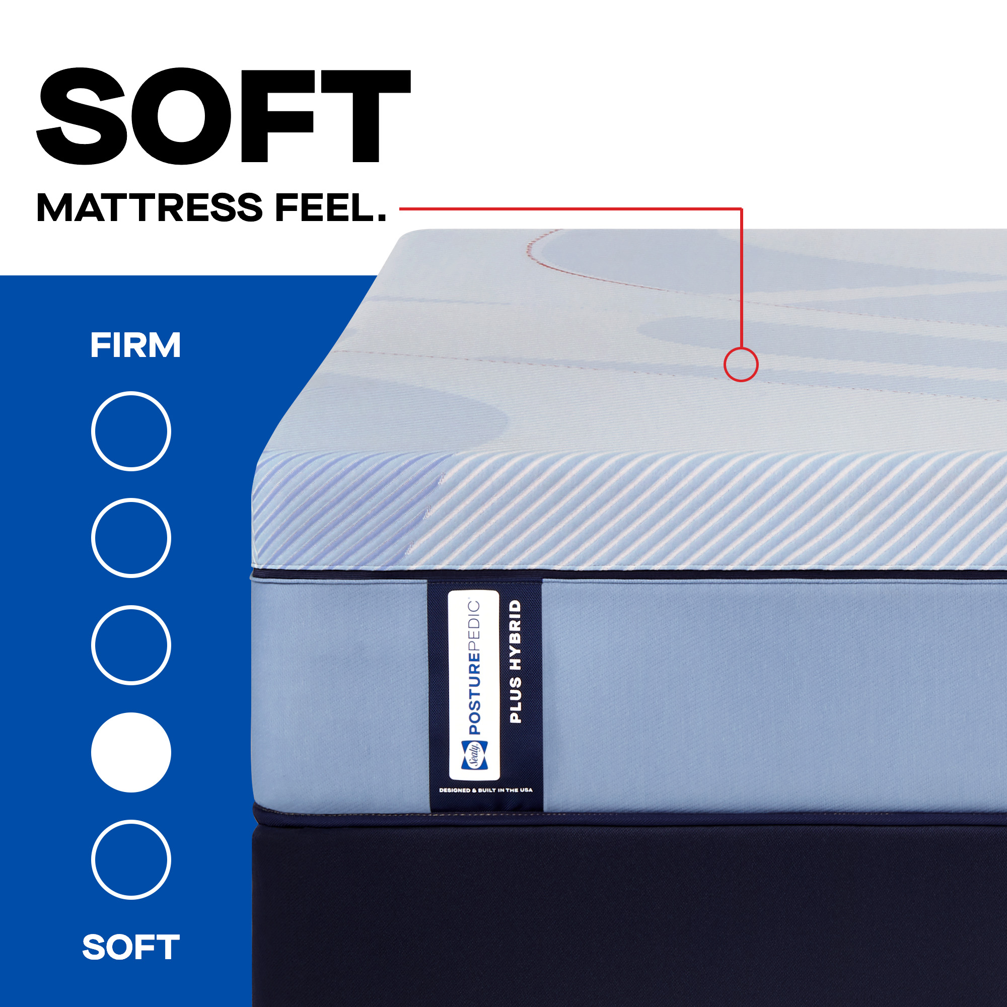 Model: 53204232 | Sealy Posturepedic Paterson II Soft Split Cal King