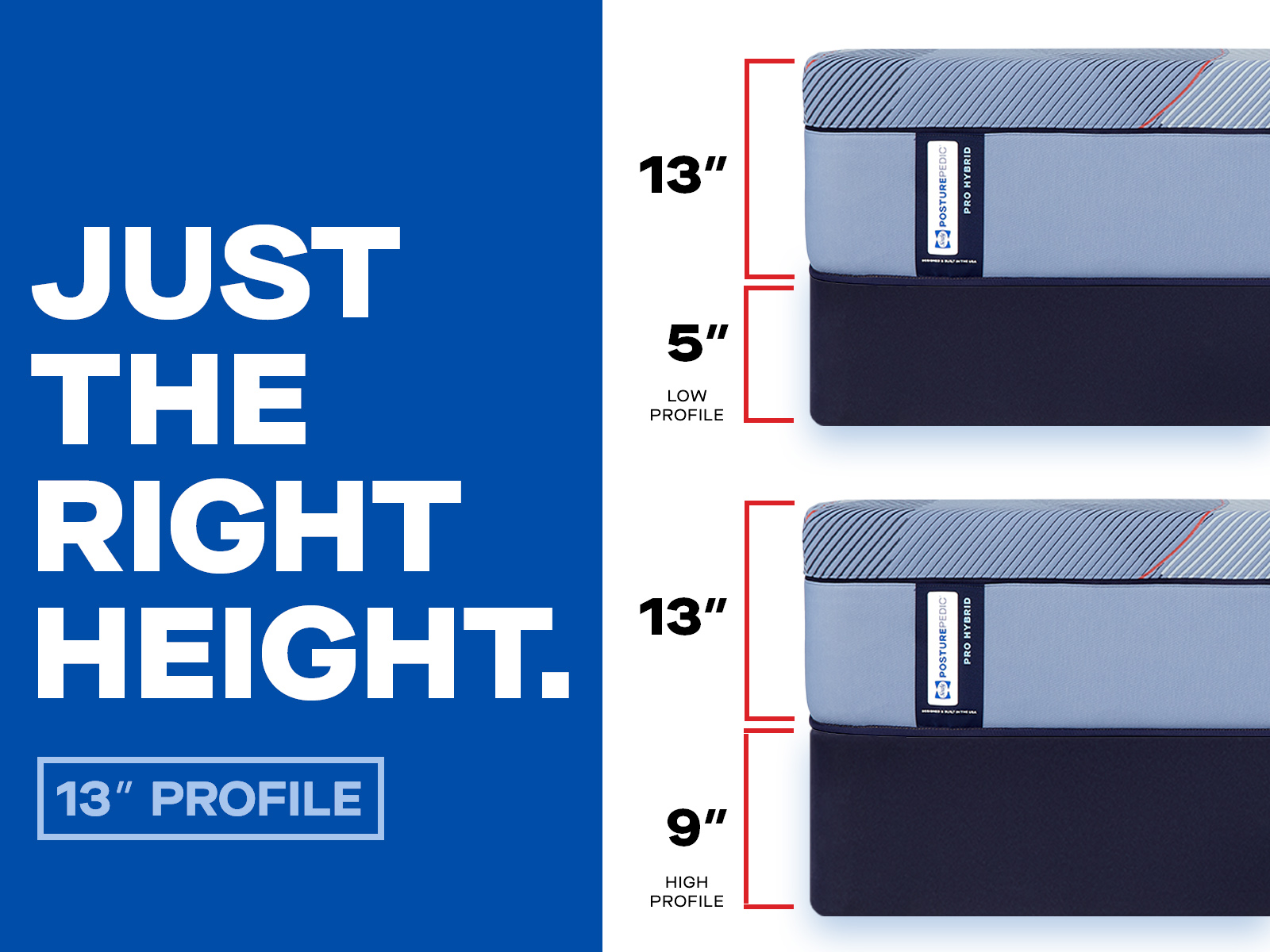 Model: 53229132 | Sealy Posturepedic Oldham Tight Top Firm Split Cal King